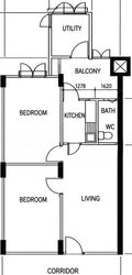 Blk 19 Balam Gardens (Geylang), HDB 3 Rooms #628821581